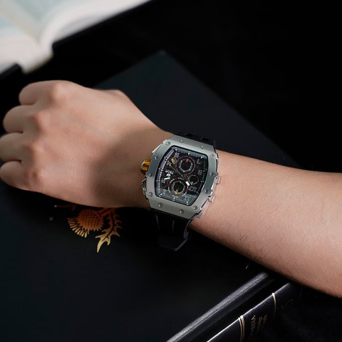 TSAR BOMBA Men's Elemental Chronograph Watch TB8204Q31