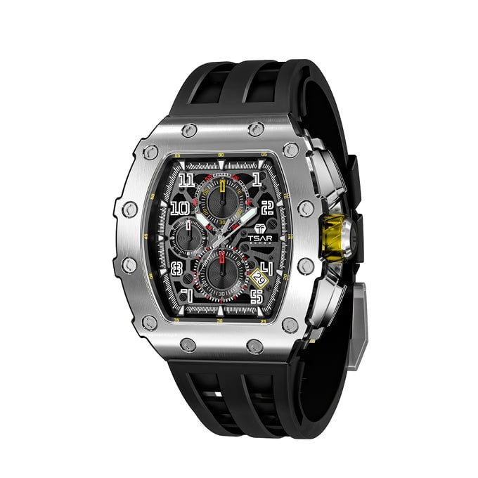 TSAR BOMBA Men's Elemental Chronograph Watch TB8204Q31