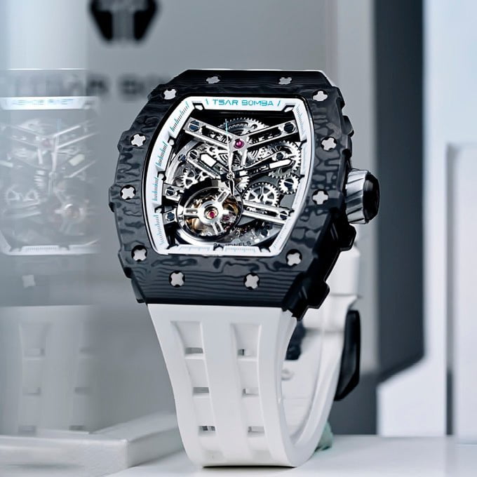 TSAR BOMBA Men's Elemental Automatic Watch TB8208CF40