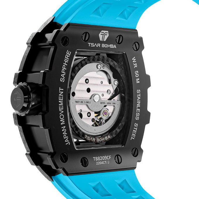 TSAR BOMBA Men's Elemental Automatic Watch TB8209CF04