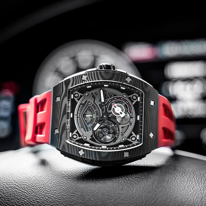 TSAR BOMBA Men's Elemental Automatic Watch TB8210CF03