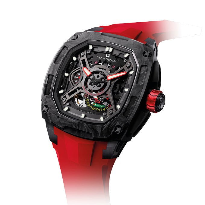 TSAR BOMBA Men's Automatic Neutron Watch TB8605CF01