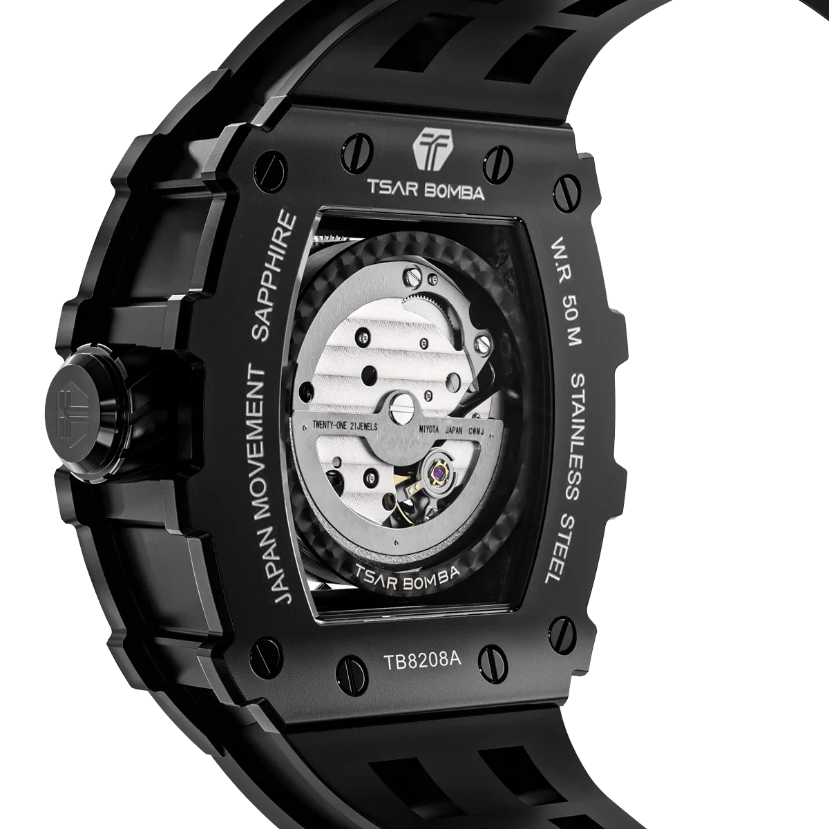 TSAR BOMBA Men's Elemental Automatic Watch TB8208A45