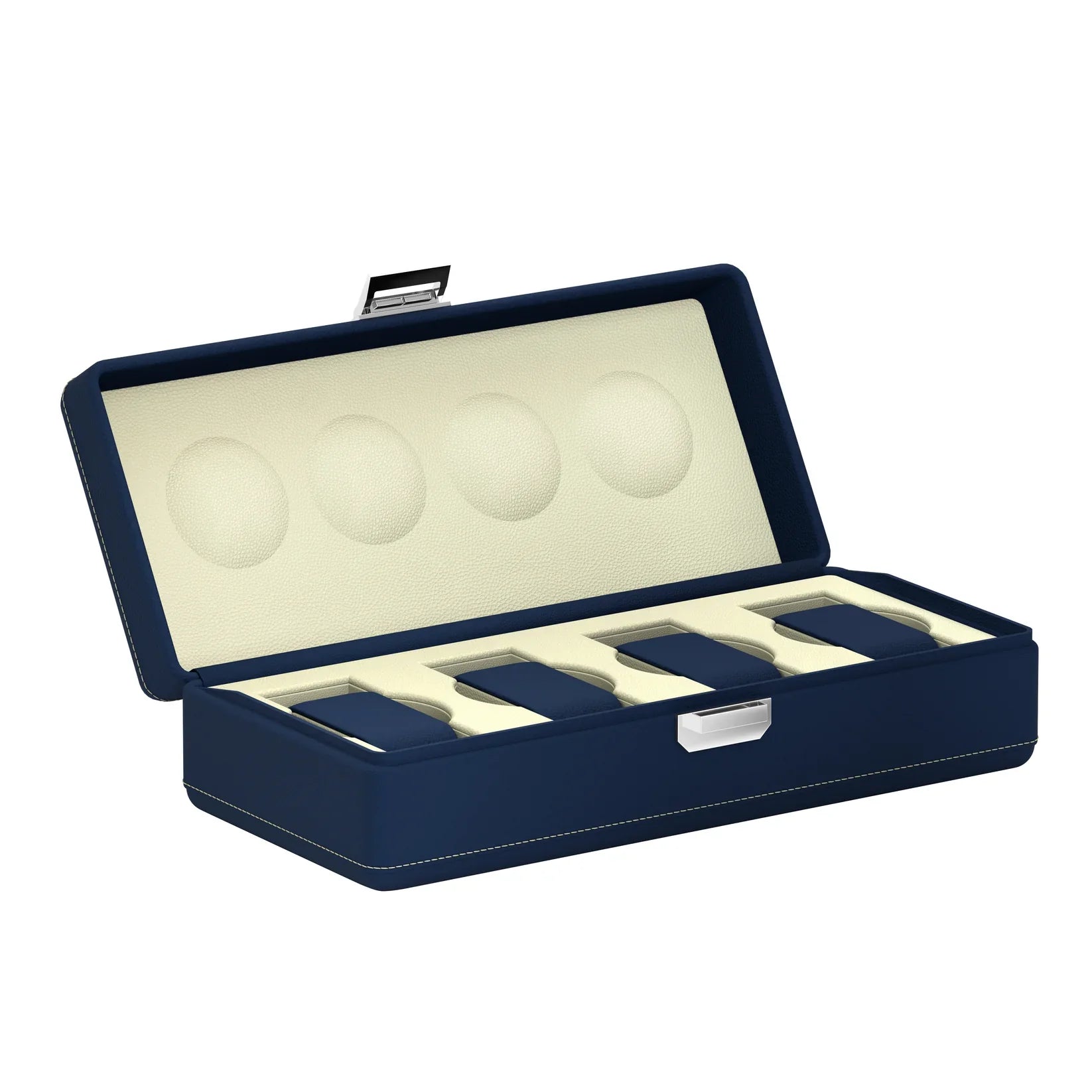 Scatola del Tempo - Boîte pour 4 montres cuir Valigetta