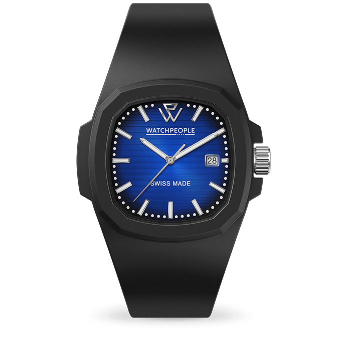 WATCH PEOPLE Men's WP4 Black Silicone Watch 700335