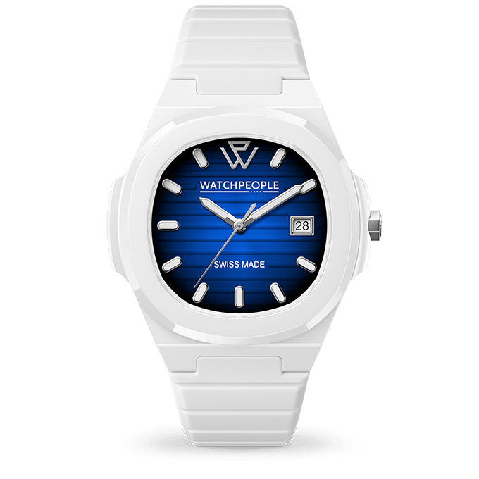 WATCH PEOPLE Men's WP7 White Silicone Watch 700933
